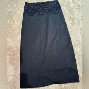 Laced pencil skirt size S